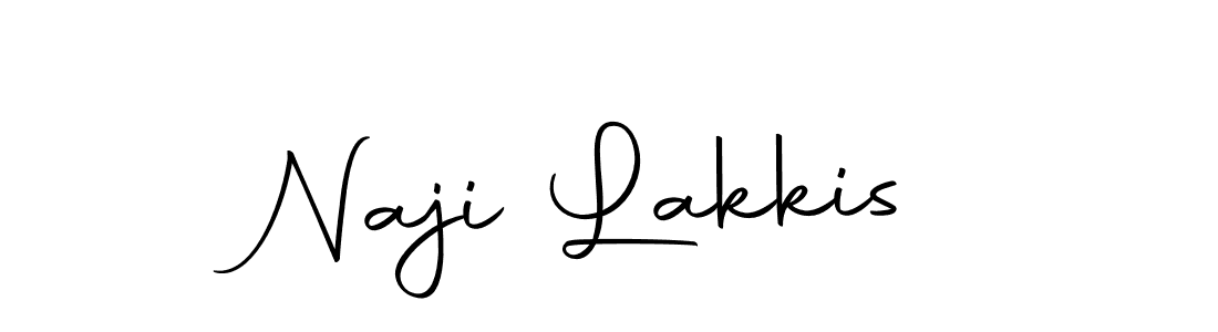 Use a signature maker to create a handwritten signature online. With this signature software, you can design (Autography-DOLnW) your own signature for name Naji Lakkis. Naji Lakkis signature style 10 images and pictures png