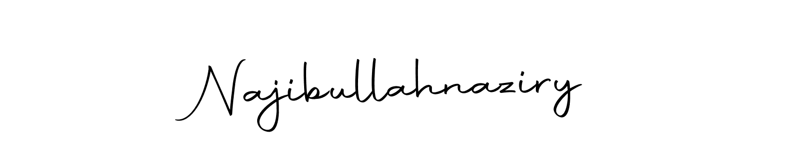 Design your own signature with our free online signature maker. With this signature software, you can create a handwritten (Autography-DOLnW) signature for name Najibullahnaziry. Najibullahnaziry signature style 10 images and pictures png