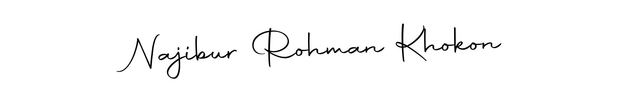 How to Draw Najibur Rohman Khokon signature style? Autography-DOLnW is a latest design signature styles for name Najibur Rohman Khokon. Najibur Rohman Khokon signature style 10 images and pictures png