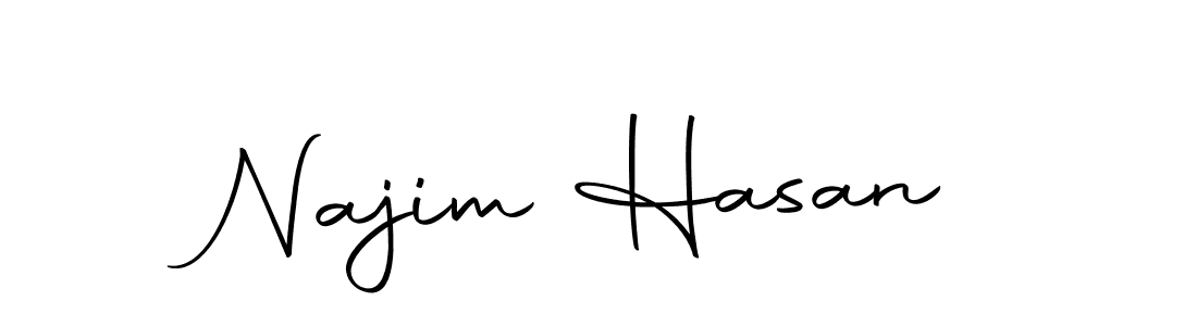 Najim Hasan stylish signature style. Best Handwritten Sign (Autography-DOLnW) for my name. Handwritten Signature Collection Ideas for my name Najim Hasan. Najim Hasan signature style 10 images and pictures png