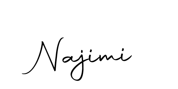 How to make Najimi signature? Autography-DOLnW is a professional autograph style. Create handwritten signature for Najimi name. Najimi signature style 10 images and pictures png