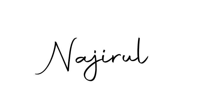 How to make Najirul signature? Autography-DOLnW is a professional autograph style. Create handwritten signature for Najirul name. Najirul signature style 10 images and pictures png