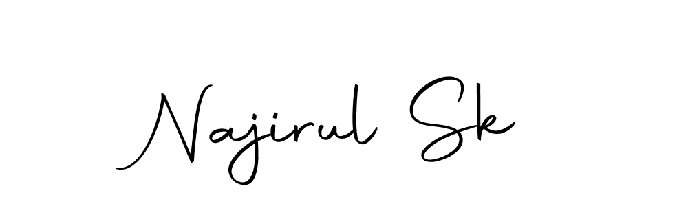 Make a beautiful signature design for name Najirul Sk. With this signature (Autography-DOLnW) style, you can create a handwritten signature for free. Najirul Sk signature style 10 images and pictures png