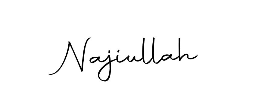 Create a beautiful signature design for name Najiullah. With this signature (Autography-DOLnW) fonts, you can make a handwritten signature for free. Najiullah signature style 10 images and pictures png