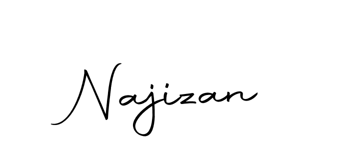 You can use this online signature creator to create a handwritten signature for the name Najizan. This is the best online autograph maker. Najizan signature style 10 images and pictures png