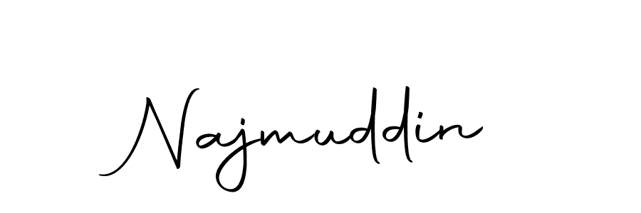 Najmuddin stylish signature style. Best Handwritten Sign (Autography-DOLnW) for my name. Handwritten Signature Collection Ideas for my name Najmuddin. Najmuddin signature style 10 images and pictures png