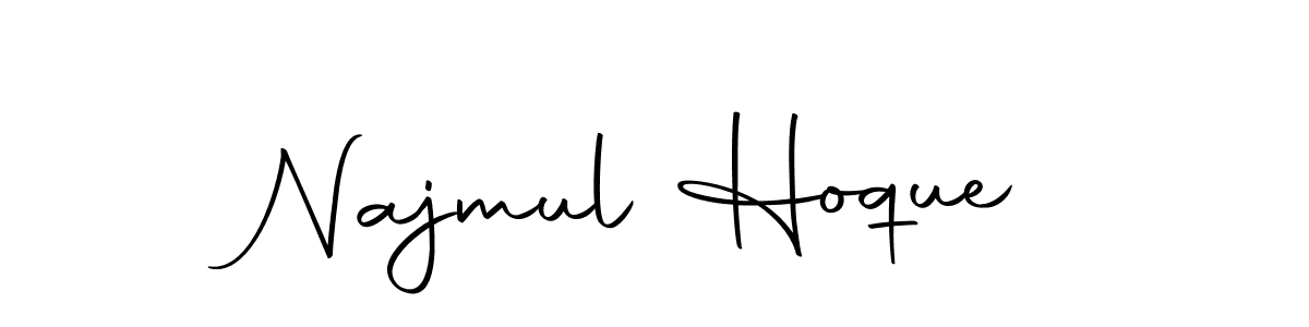 Najmul Hoque stylish signature style. Best Handwritten Sign (Autography-DOLnW) for my name. Handwritten Signature Collection Ideas for my name Najmul Hoque. Najmul Hoque signature style 10 images and pictures png