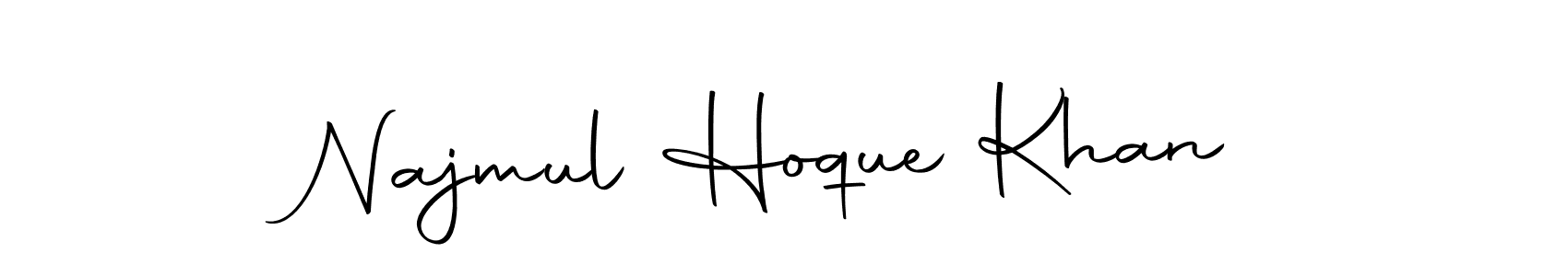 It looks lik you need a new signature style for name Najmul Hoque Khan. Design unique handwritten (Autography-DOLnW) signature with our free signature maker in just a few clicks. Najmul Hoque Khan signature style 10 images and pictures png