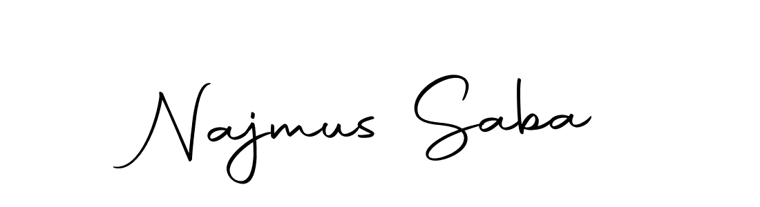You can use this online signature creator to create a handwritten signature for the name Najmus Saba. This is the best online autograph maker. Najmus Saba signature style 10 images and pictures png