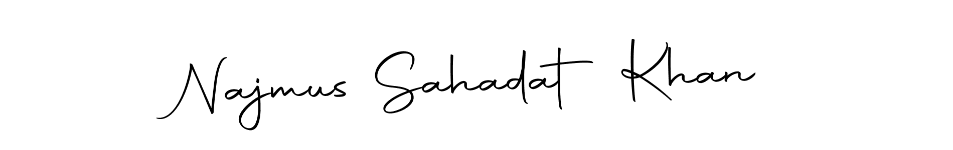 Also You can easily find your signature by using the search form. We will create Najmus Sahadat Khan name handwritten signature images for you free of cost using Autography-DOLnW sign style. Najmus Sahadat Khan signature style 10 images and pictures png