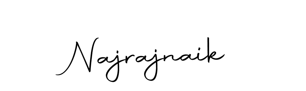 Use a signature maker to create a handwritten signature online. With this signature software, you can design (Autography-DOLnW) your own signature for name Najrajnaik. Najrajnaik signature style 10 images and pictures png