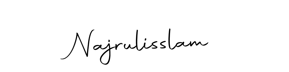 Najrulisslam stylish signature style. Best Handwritten Sign (Autography-DOLnW) for my name. Handwritten Signature Collection Ideas for my name Najrulisslam. Najrulisslam signature style 10 images and pictures png