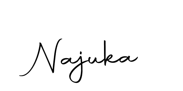 Similarly Autography-DOLnW is the best handwritten signature design. Signature creator online .You can use it as an online autograph creator for name Najuka. Najuka signature style 10 images and pictures png