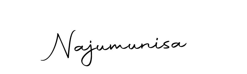 It looks lik you need a new signature style for name Najumunisa. Design unique handwritten (Autography-DOLnW) signature with our free signature maker in just a few clicks. Najumunisa signature style 10 images and pictures png