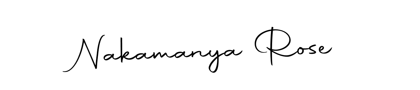 Here are the top 10 professional signature styles for the name Nakamanya Rose. These are the best autograph styles you can use for your name. Nakamanya Rose signature style 10 images and pictures png