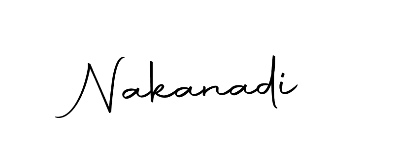 Also we have Nakanadi name is the best signature style. Create professional handwritten signature collection using Autography-DOLnW autograph style. Nakanadi signature style 10 images and pictures png