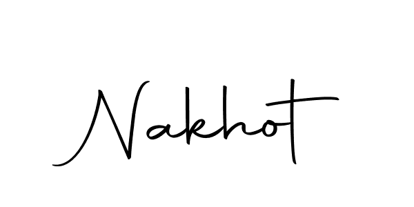 You should practise on your own different ways (Autography-DOLnW) to write your name (Nakhot) in signature. don't let someone else do it for you. Nakhot signature style 10 images and pictures png