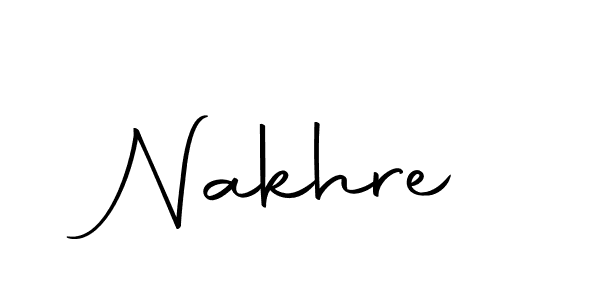 How to make Nakhre name signature. Use Autography-DOLnW style for creating short signs online. This is the latest handwritten sign. Nakhre signature style 10 images and pictures png