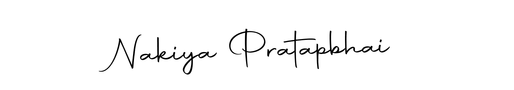 Use a signature maker to create a handwritten signature online. With this signature software, you can design (Autography-DOLnW) your own signature for name Nakiya Pratapbhai. Nakiya Pratapbhai signature style 10 images and pictures png