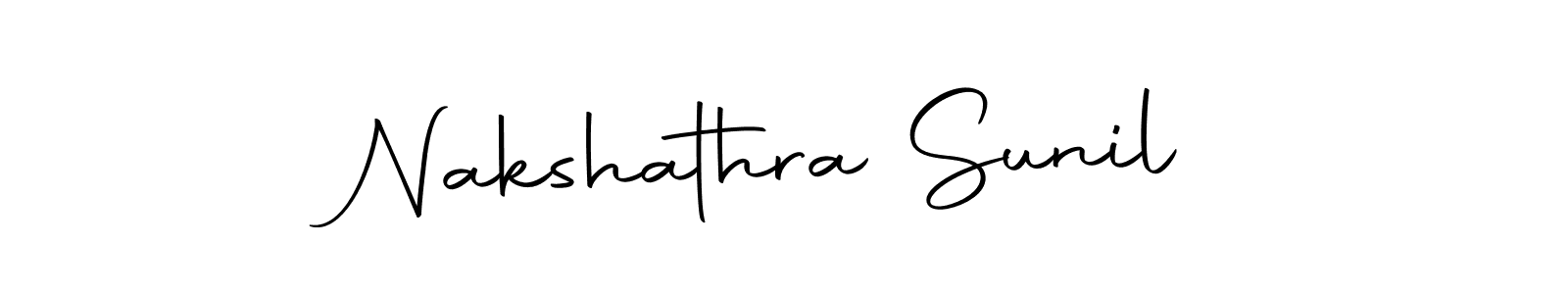 Nakshathra Sunil stylish signature style. Best Handwritten Sign (Autography-DOLnW) for my name. Handwritten Signature Collection Ideas for my name Nakshathra Sunil. Nakshathra Sunil signature style 10 images and pictures png