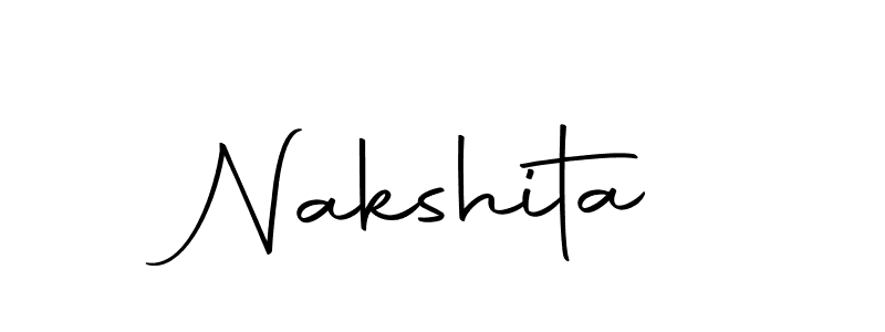 Make a beautiful signature design for name Nakshita. With this signature (Autography-DOLnW) style, you can create a handwritten signature for free. Nakshita signature style 10 images and pictures png