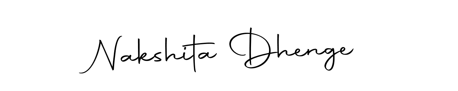 You can use this online signature creator to create a handwritten signature for the name Nakshita Dhenge. This is the best online autograph maker. Nakshita Dhenge signature style 10 images and pictures png