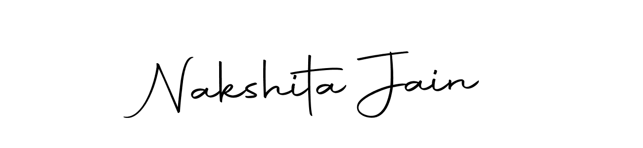 Autography-DOLnW is a professional signature style that is perfect for those who want to add a touch of class to their signature. It is also a great choice for those who want to make their signature more unique. Get Nakshita Jain name to fancy signature for free. Nakshita Jain signature style 10 images and pictures png