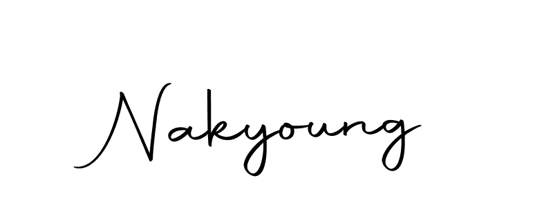 Nakyoung stylish signature style. Best Handwritten Sign (Autography-DOLnW) for my name. Handwritten Signature Collection Ideas for my name Nakyoung. Nakyoung signature style 10 images and pictures png