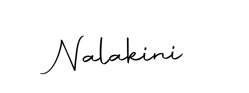 Use a signature maker to create a handwritten signature online. With this signature software, you can design (Autography-DOLnW) your own signature for name Nalakini. Nalakini signature style 10 images and pictures png