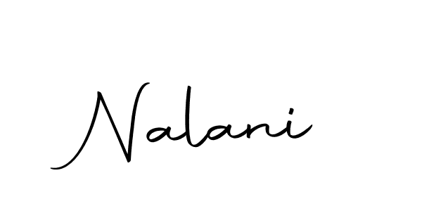 Make a beautiful signature design for name Nalani. With this signature (Autography-DOLnW) style, you can create a handwritten signature for free. Nalani signature style 10 images and pictures png