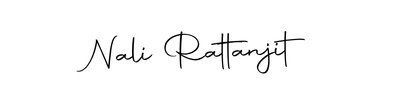 Design your own signature with our free online signature maker. With this signature software, you can create a handwritten (Autography-DOLnW) signature for name Nali Rattanjit. Nali Rattanjit signature style 10 images and pictures png