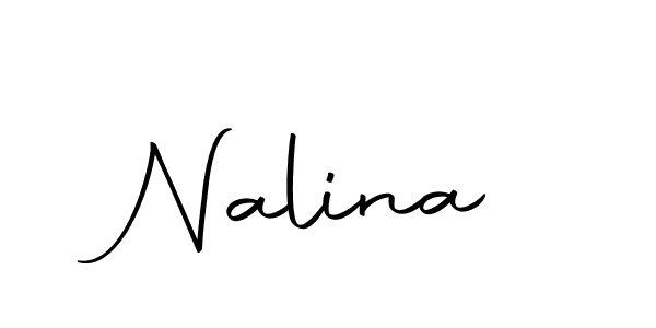 Make a beautiful signature design for name Nalina. With this signature (Autography-DOLnW) style, you can create a handwritten signature for free. Nalina signature style 10 images and pictures png