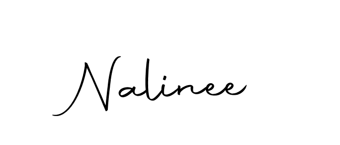Make a beautiful signature design for name Nalinee. With this signature (Autography-DOLnW) style, you can create a handwritten signature for free. Nalinee signature style 10 images and pictures png