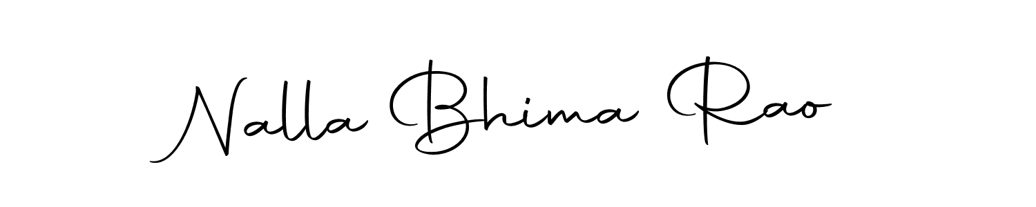 Also we have Nalla Bhima Rao name is the best signature style. Create professional handwritten signature collection using Autography-DOLnW autograph style. Nalla Bhima Rao signature style 10 images and pictures png