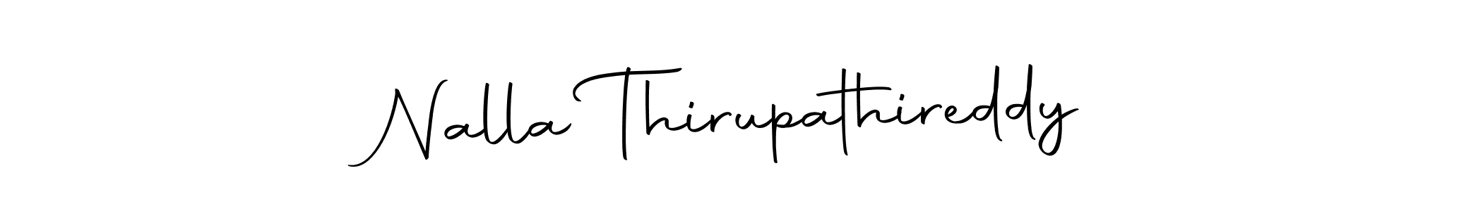 Also You can easily find your signature by using the search form. We will create Nalla Thirupathireddy name handwritten signature images for you free of cost using Autography-DOLnW sign style. Nalla Thirupathireddy signature style 10 images and pictures png