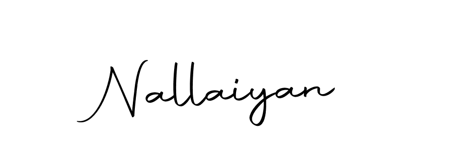 The best way (Autography-DOLnW) to make a short signature is to pick only two or three words in your name. The name Nallaiyan include a total of six letters. For converting this name. Nallaiyan signature style 10 images and pictures png