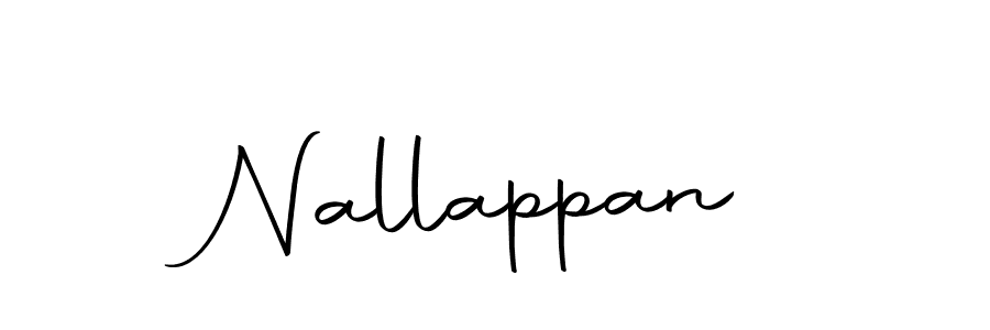 How to make Nallappan name signature. Use Autography-DOLnW style for creating short signs online. This is the latest handwritten sign. Nallappan signature style 10 images and pictures png