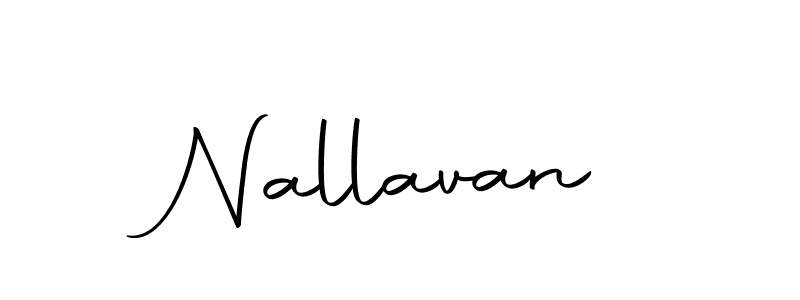 Create a beautiful signature design for name Nallavan. With this signature (Autography-DOLnW) fonts, you can make a handwritten signature for free. Nallavan signature style 10 images and pictures png