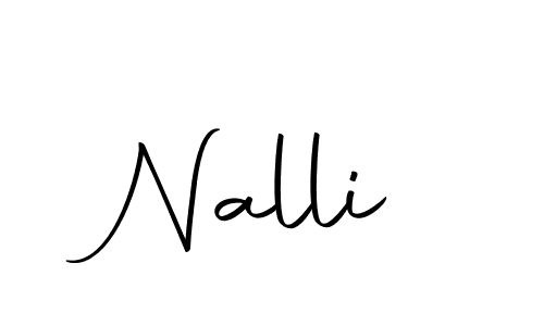 Nalli stylish signature style. Best Handwritten Sign (Autography-DOLnW) for my name. Handwritten Signature Collection Ideas for my name Nalli. Nalli signature style 10 images and pictures png