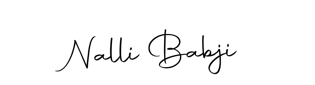 How to Draw Nalli Babji signature style? Autography-DOLnW is a latest design signature styles for name Nalli Babji. Nalli Babji signature style 10 images and pictures png