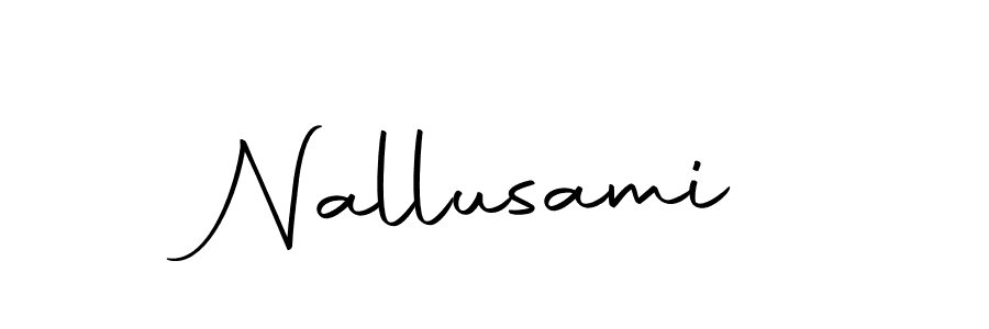 You can use this online signature creator to create a handwritten signature for the name Nallusami. This is the best online autograph maker. Nallusami signature style 10 images and pictures png