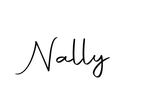 The best way (Autography-DOLnW) to make a short signature is to pick only two or three words in your name. The name Nally include a total of six letters. For converting this name. Nally signature style 10 images and pictures png