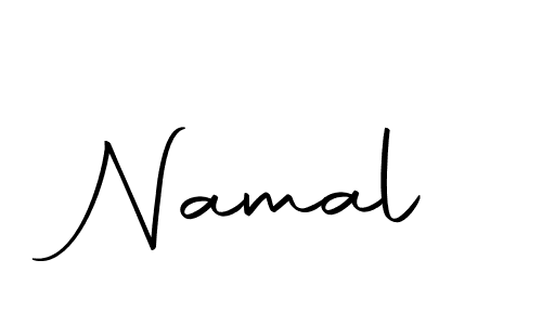 Design your own signature with our free online signature maker. With this signature software, you can create a handwritten (Autography-DOLnW) signature for name Namal. Namal signature style 10 images and pictures png
