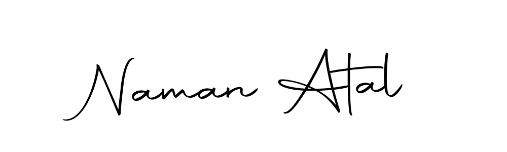 You should practise on your own different ways (Autography-DOLnW) to write your name (Naman Atal) in signature. don't let someone else do it for you. Naman Atal signature style 10 images and pictures png
