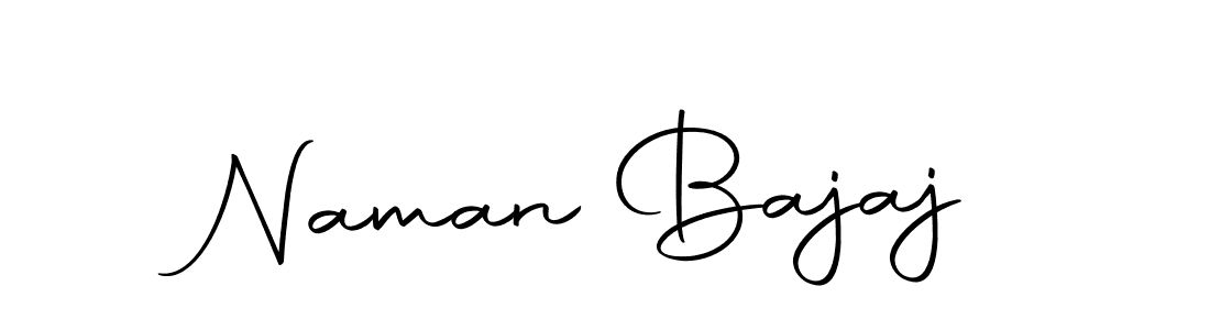 How to make Naman Bajaj name signature. Use Autography-DOLnW style for creating short signs online. This is the latest handwritten sign. Naman Bajaj signature style 10 images and pictures png