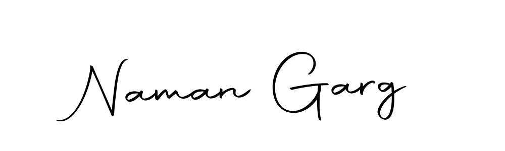 Design your own signature with our free online signature maker. With this signature software, you can create a handwritten (Autography-DOLnW) signature for name Naman Garg. Naman Garg signature style 10 images and pictures png