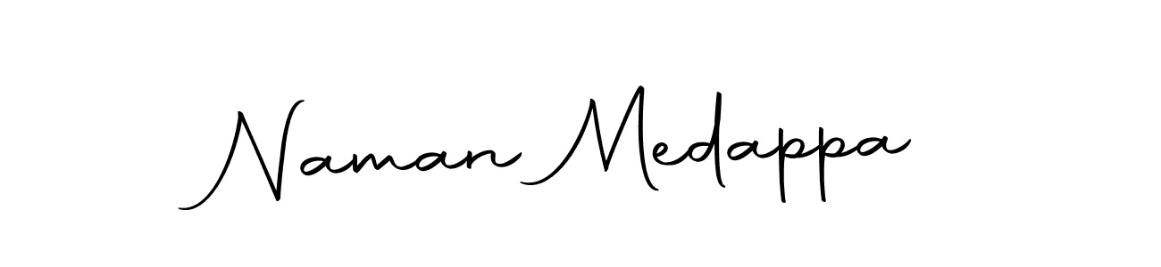 Naman Medappa stylish signature style. Best Handwritten Sign (Autography-DOLnW) for my name. Handwritten Signature Collection Ideas for my name Naman Medappa. Naman Medappa signature style 10 images and pictures png