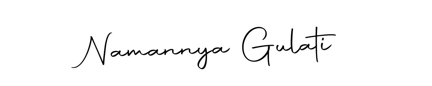 Make a beautiful signature design for name Namannya Gulati. With this signature (Autography-DOLnW) style, you can create a handwritten signature for free. Namannya Gulati signature style 10 images and pictures png