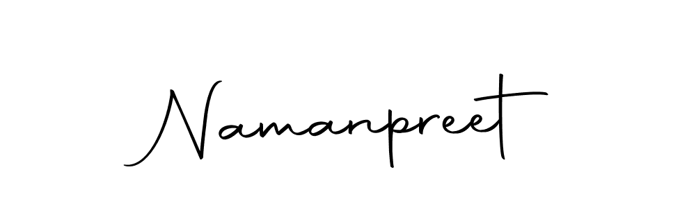 The best way (Autography-DOLnW) to make a short signature is to pick only two or three words in your name. The name Namanpreet include a total of six letters. For converting this name. Namanpreet signature style 10 images and pictures png