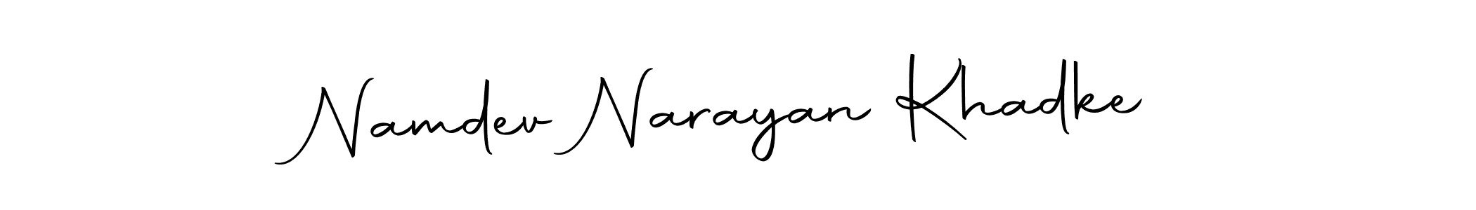 Check out images of Autograph of Namdev Narayan Khadke name. Actor Namdev Narayan Khadke Signature Style. Autography-DOLnW is a professional sign style online. Namdev Narayan Khadke signature style 10 images and pictures png